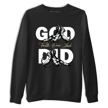 Best Sneakerfit graphic tee – Sneaker Tees To Match Air Jordan 12 Taxi Sneakers – God Did Tee Black 2