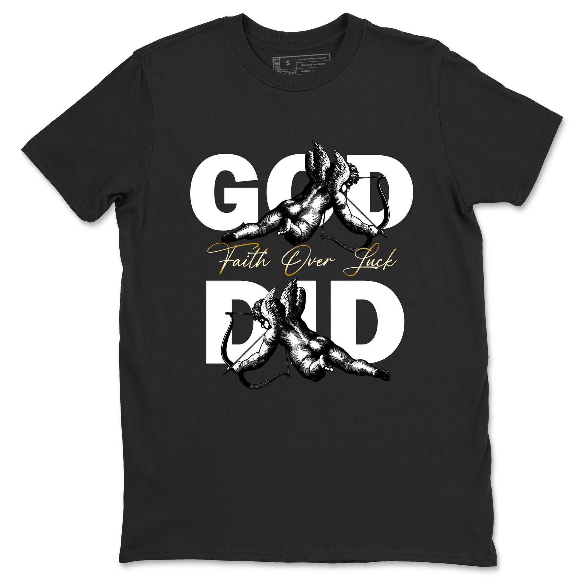 Best Sneakerfit graphic tee – Sneaker Tees To Match Air Jordan 12 Taxi Sneakers – God Did Tee Black 2