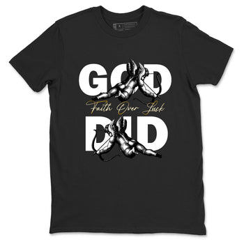 Best Sneakerfit graphic tee – Sneaker Tees To Match Air Jordan 12 Taxi Sneakers – God Did Tee Black 2