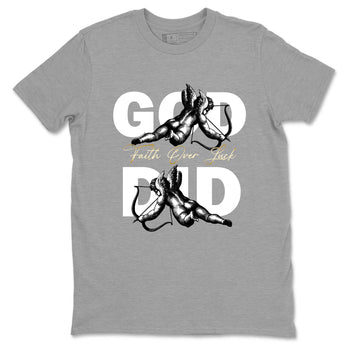 Best Sneakerfit graphic tee – Sneaker Tees To Match Air Jordan 12 Taxi Sneakers – God Did Tee Heather Grey 2