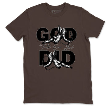 Best Christmas gifts for sneakerheads - Sneaker Tees To Match Air Jordan 4 A Ma Maniere x Dark Mocha Sneakers – God Did Tee Dark Chocolate 2
