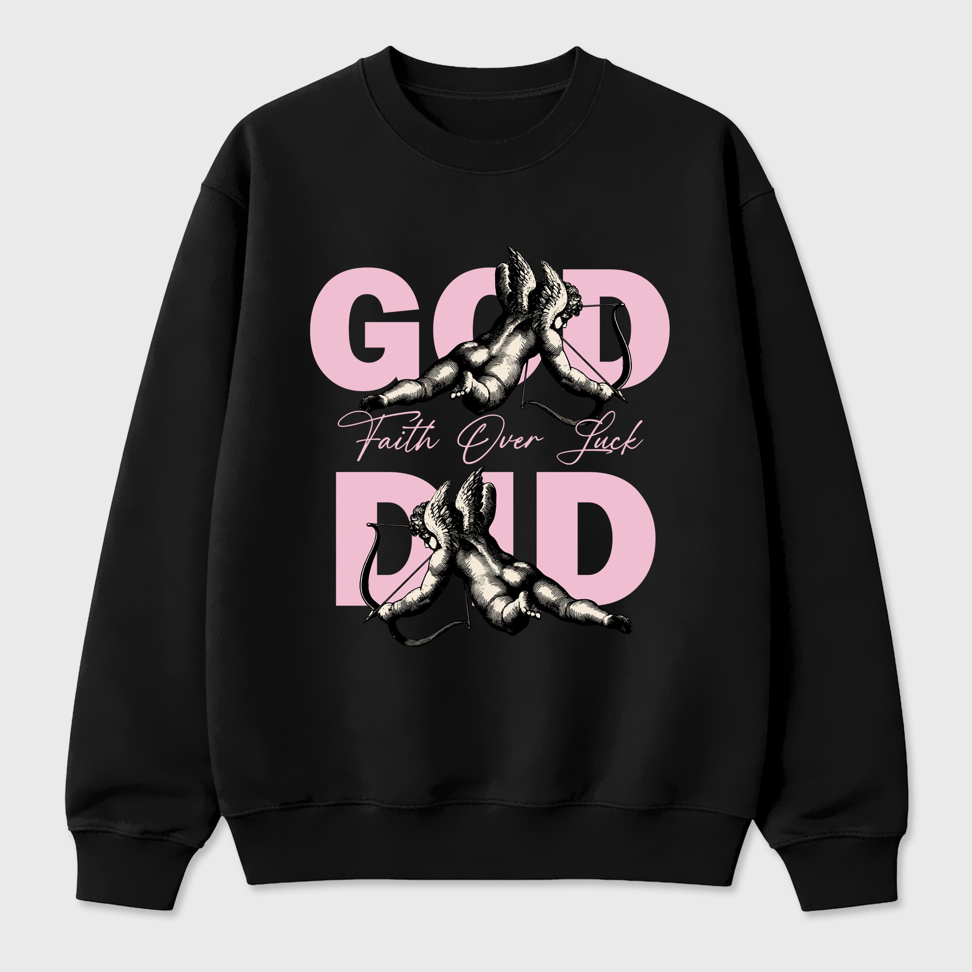 Sneaker match tees – Sneaker Tees To Match Air Jordan 4 Iced Carmine Shoes – God Did Tee Black 2