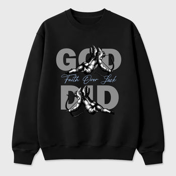Sneaker match tees – Sneaker Tees To Match Air Jordan 5 White Metallic Shoes – God Did Tee Black 2
