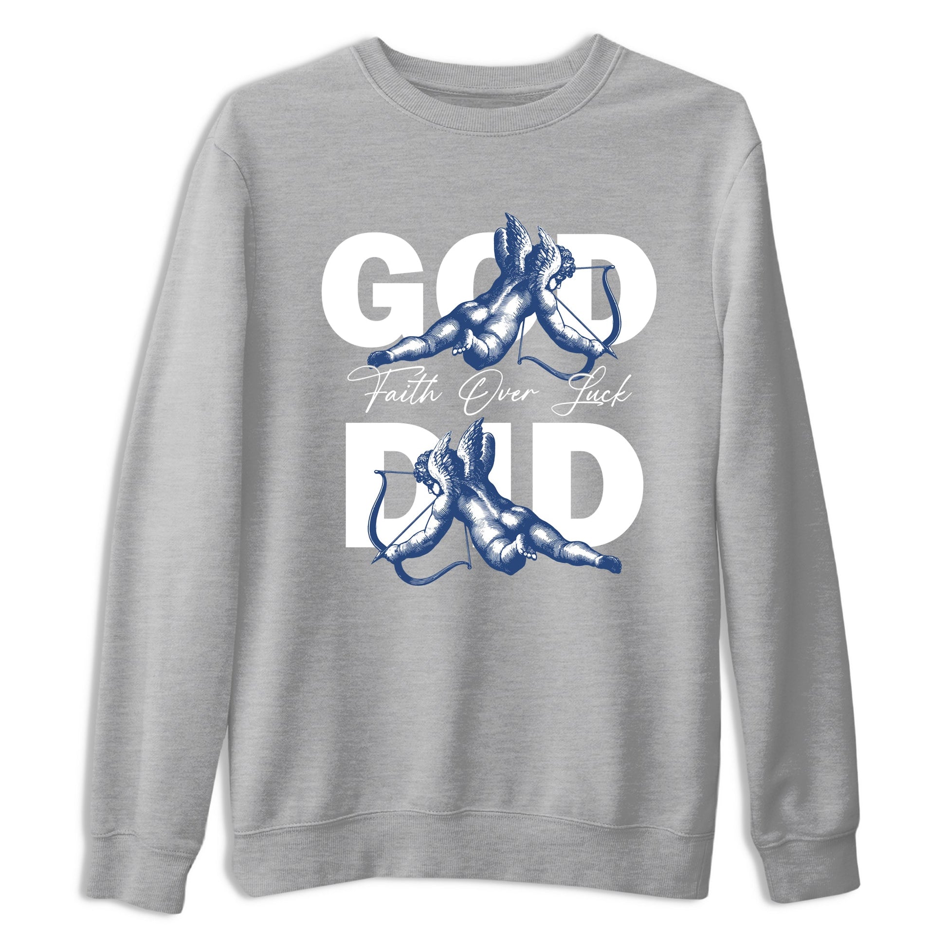 Sneaker match tees – Sneaker Tees To Match Air Jordan 9 Flint Grey Shoes – God Did Tee Heather Grey 2