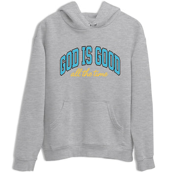 Sneaker Threads – Sneaker Tees To Match Air Jordan 11 Retro Gamma – God Is Good Graphic Tee Heather Grey 2. Perfect for Jordan releases 2025 colorways.