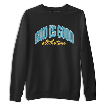 Sneaker Threads – Sneaker Tees To Match Air Jordan 11 Retro Gamma – God Is Good Graphic Tee Black 2. Perfect for Jordan releases 2025 colorways.