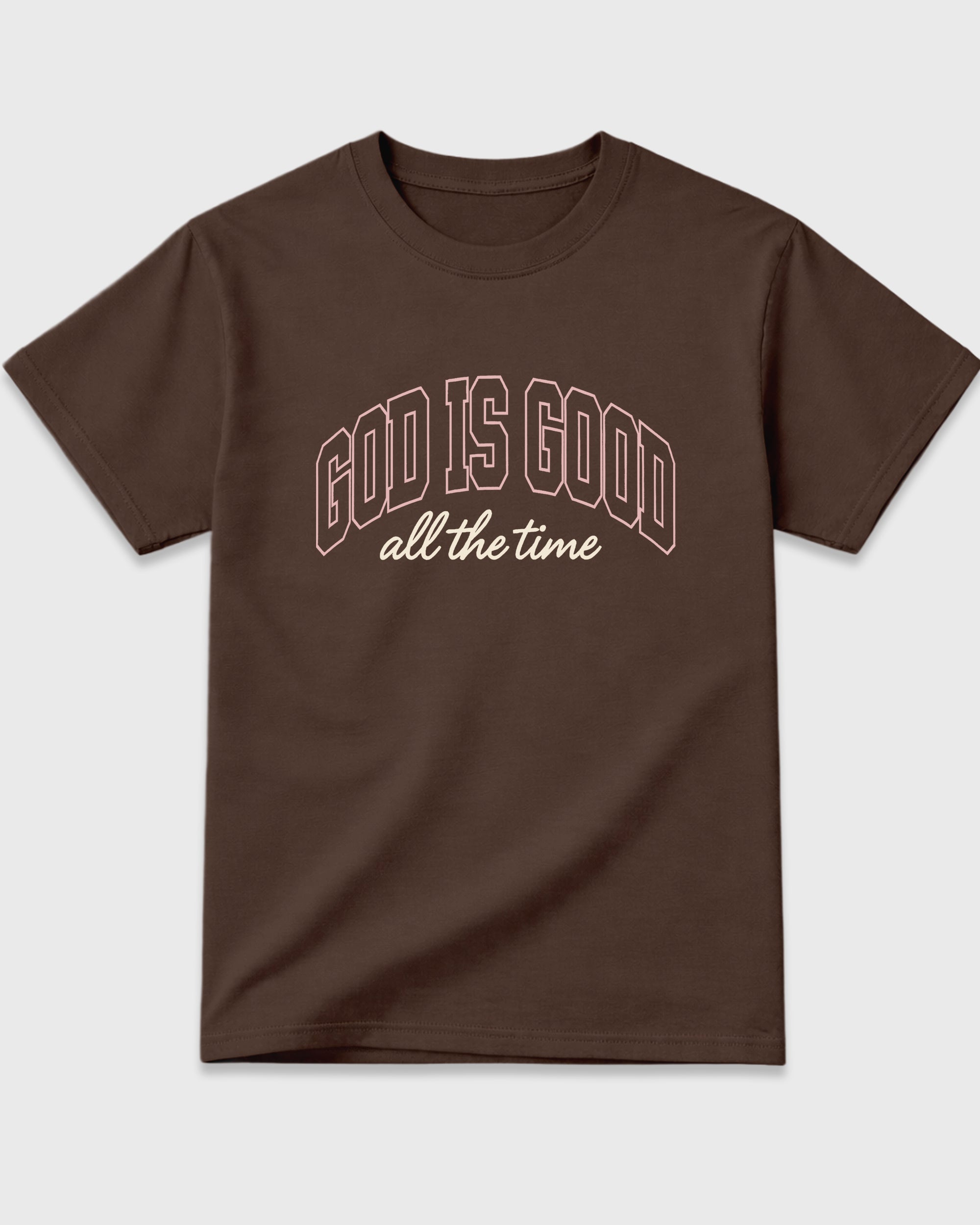 God Is Good Graphic T-Shirt featuring original streetwear artwork designed to match the Air Jordan 3 Fireside. Dark Chocolate 2 Graphic T-Shirt.