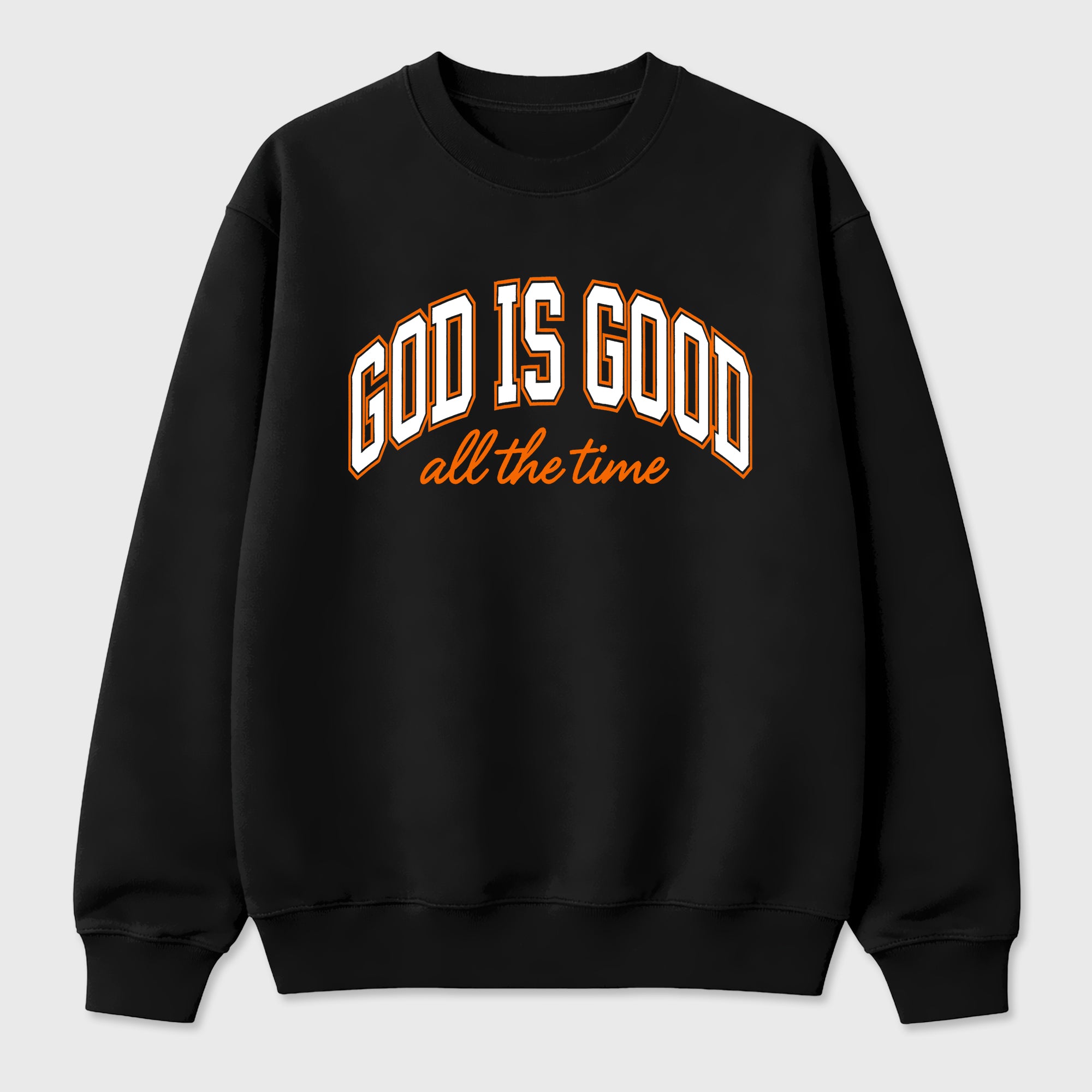Sneaker match tees – Sneaker Tees To Match Air Jordan 3 Orange Citrus Shoes – God is Good Tee Black 2