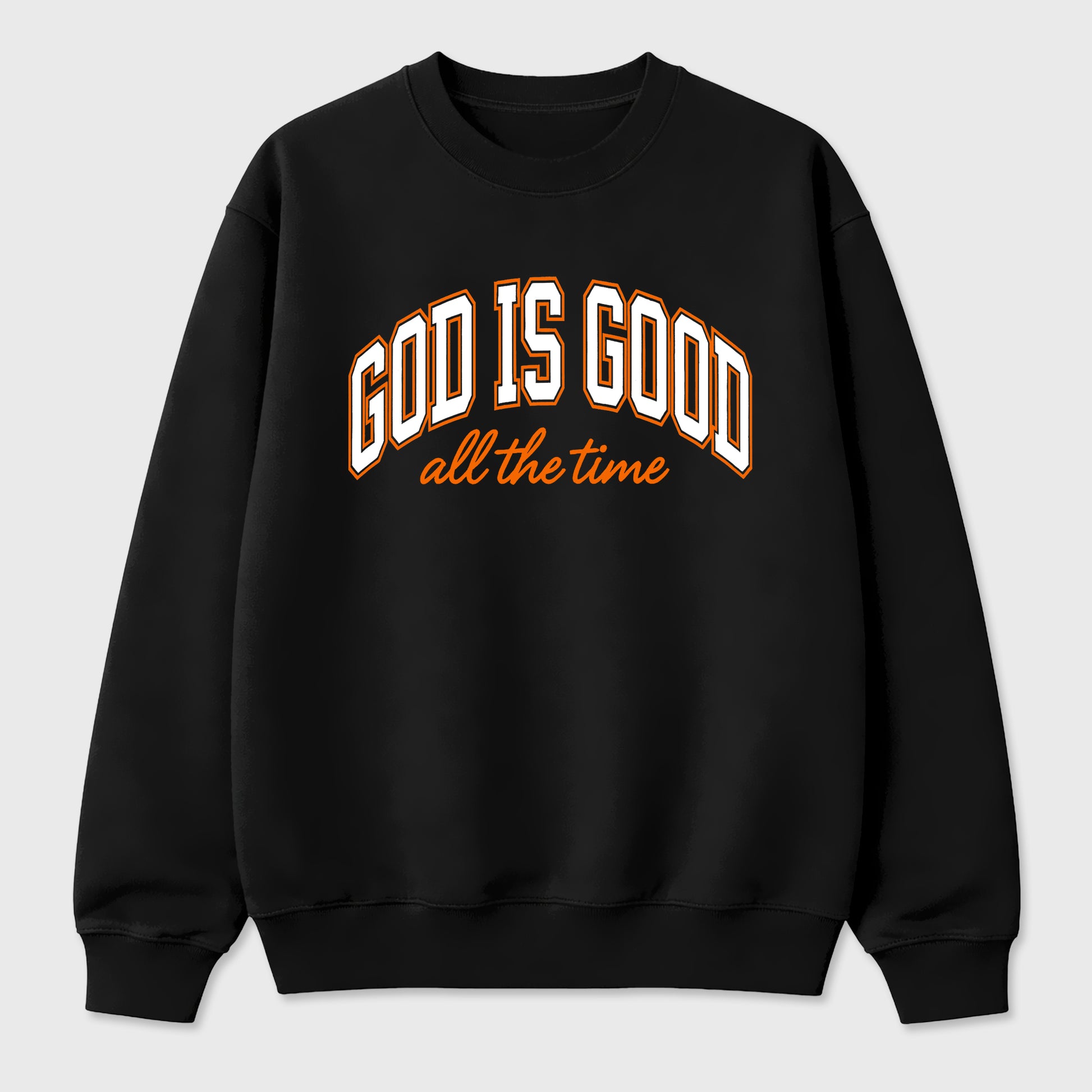 Sneaker match tees – Sneaker Tees To Match Air Jordan 3 Orange Citrus Shoes – God is Good Tee Black 2
