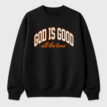 Sneaker match tees – Sneaker Tees To Match Air Jordan 3 Orange Citrus Shoes – God is Good Tee Black 2