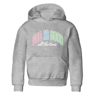 Best Sneakerfits graphic tee – Perfect Valentine's Day outfits to match Air Jordan 4 Valentines Day Kids – God Is Good Kids T-Shirt Heather Grey 2