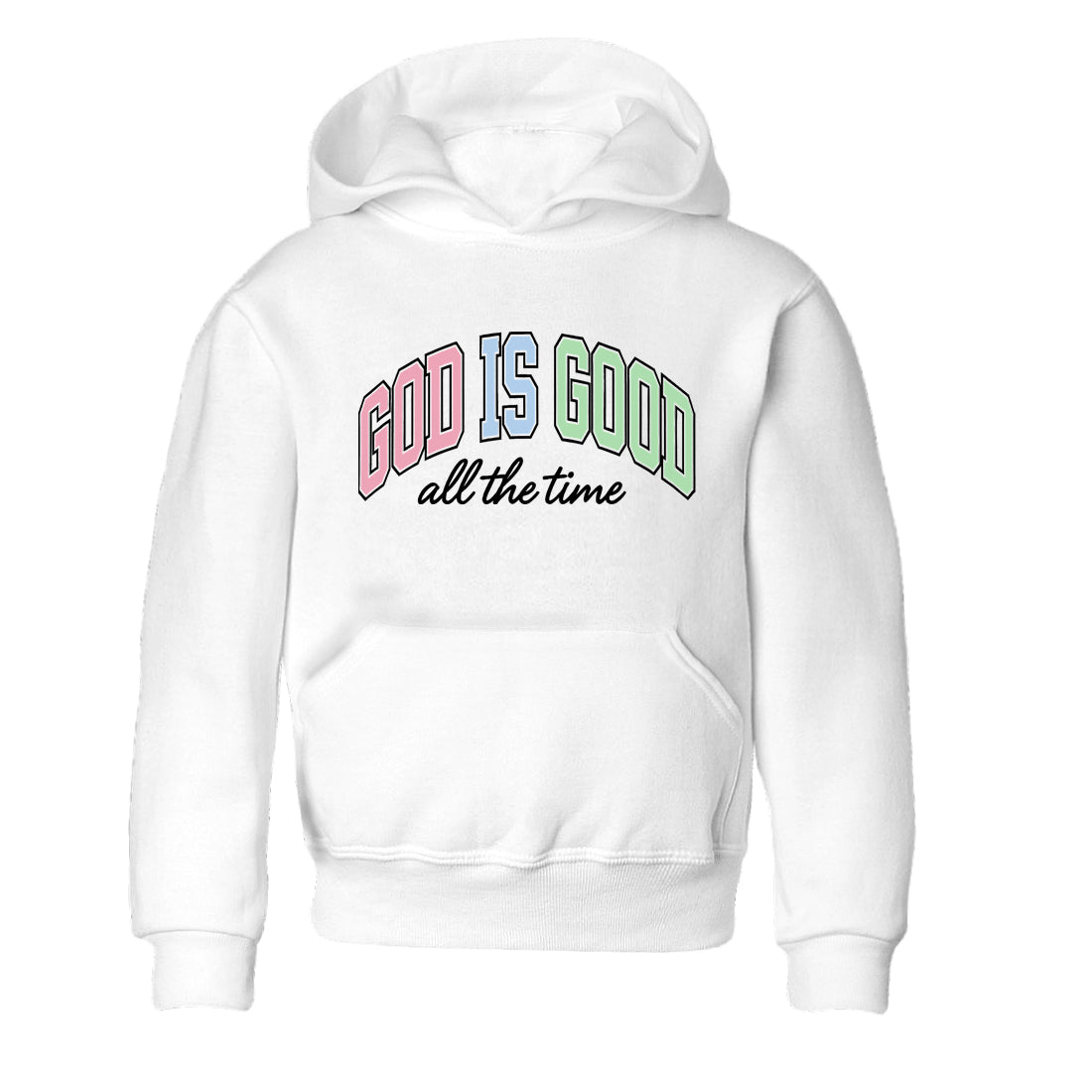 Best Sneakerfits graphic tee – Perfect Valentine's Day outfits to match Air Jordan 4 Valentines Day Kids – God Is Good Kids T-Shirt White 2