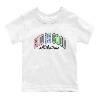Best Sneakerfits graphic tee – Perfect Valentine's Day outfits to match Air Jordan 4 Valentines Day Kids – God Is Good Kids T-Shirt White 2