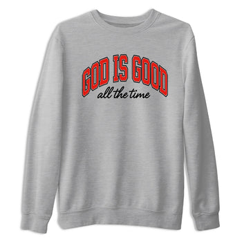 Perfect Valentine's Day Gifts graphic tee  – Sneaker Tees To Match Air Jordan 6 Reverse Infrared – God Is Good Tee Heather Grey 2