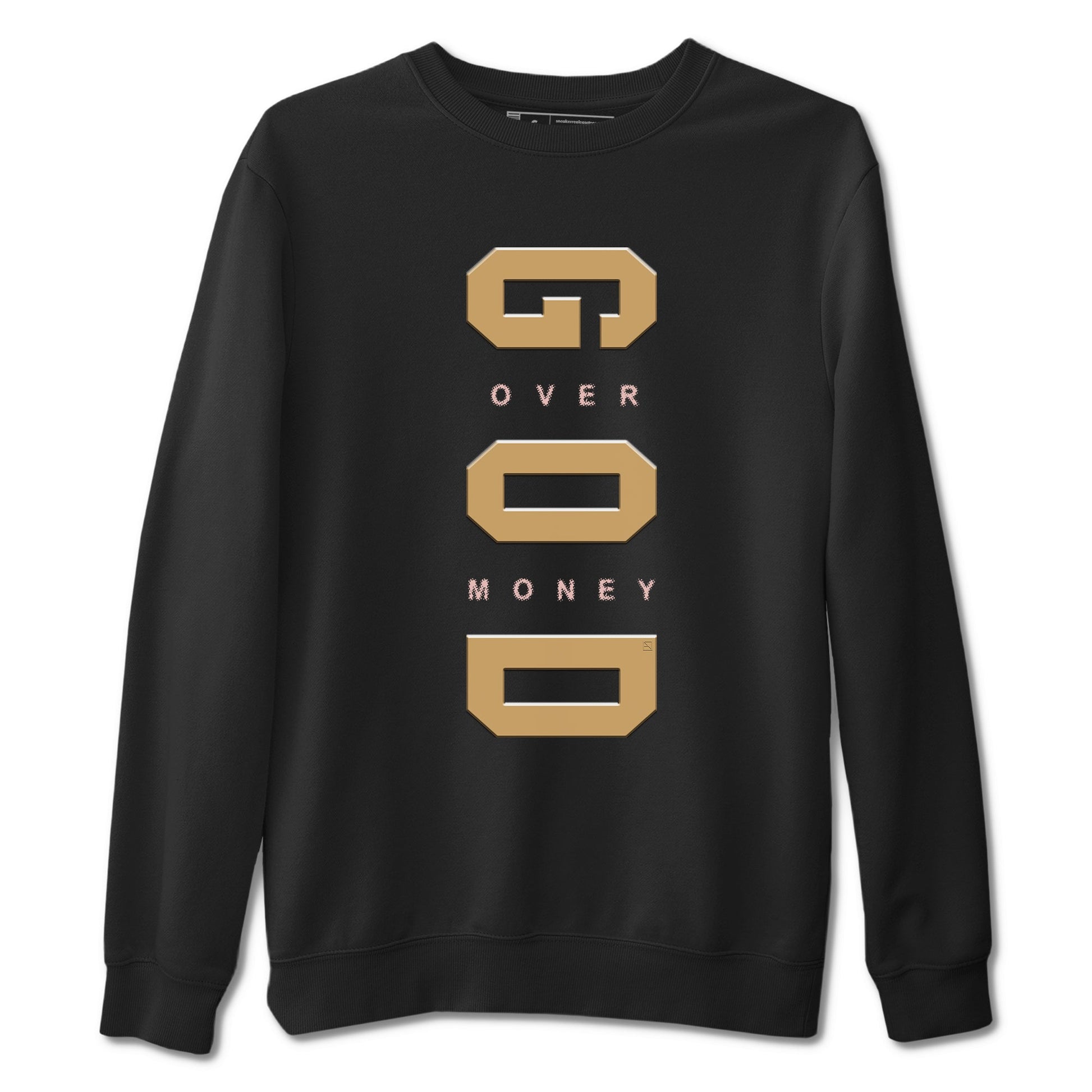 AF 1 Linen shirts to match jordans God Over Money sneaker match tees Air Force 1 Linen match shoes to clothes SNRT Sneaker Tees unisex cotton Black 2 shirts