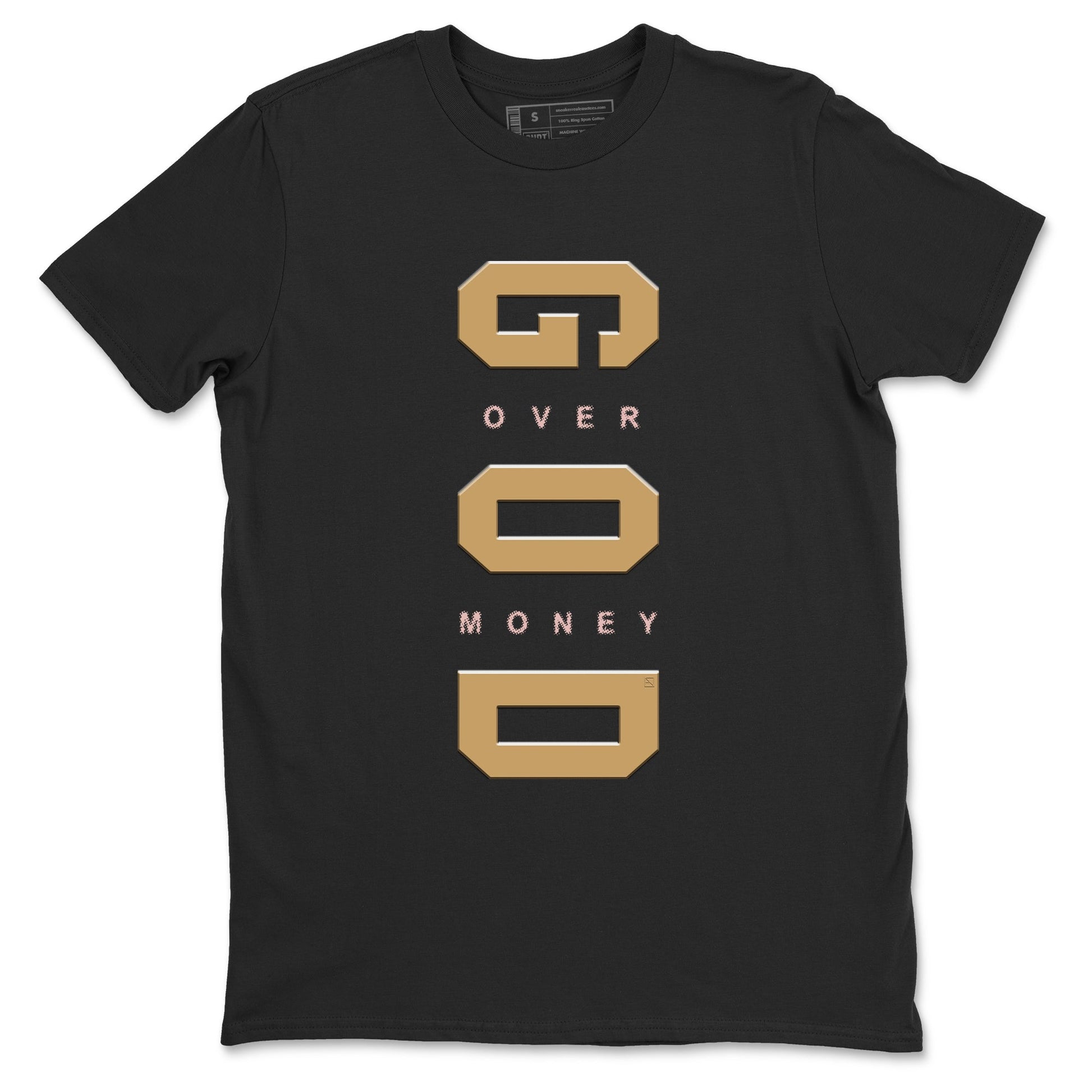 AF 1 Linen shirts to match jordans God Over Money sneaker match tees Air Force 1 Linen match shoes to clothes SNRT Sneaker Tees unisex cotton Black 2 shirts