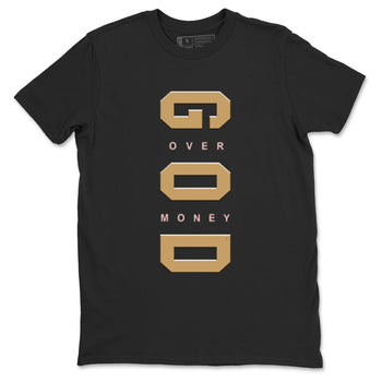 AF 1 Linen shirts to match jordans God Over Money sneaker match tees Air Force 1 Linen match shoes to clothes SNRT Sneaker Tees unisex cotton Black 2 shirts