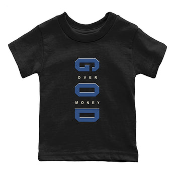 3s For The Love to match jordans God Over Money sneaker match tees A Ma Maniere "For The Love" match shoes to clothes SNRT Sneaker Tees Youth Baby Black 2 tee