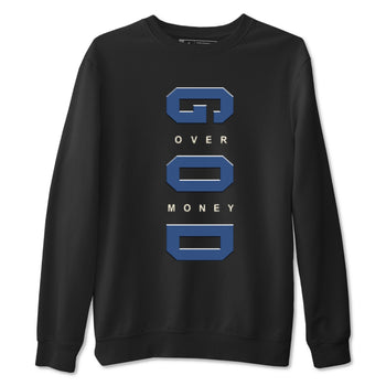 3s For The Love to match jordans God Over Money sneaker match tees A Ma Maniere "For The Love" match shoes to clothes SNRT Sneaker Tees unisex cotton Black 2 shirts
