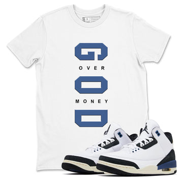 3s For The Love to match jordans God Over Money sneaker match tees A Ma Maniere "For The Love" match shoes to clothes SNRT Sneaker Tees unisex cotton White 1 shirts