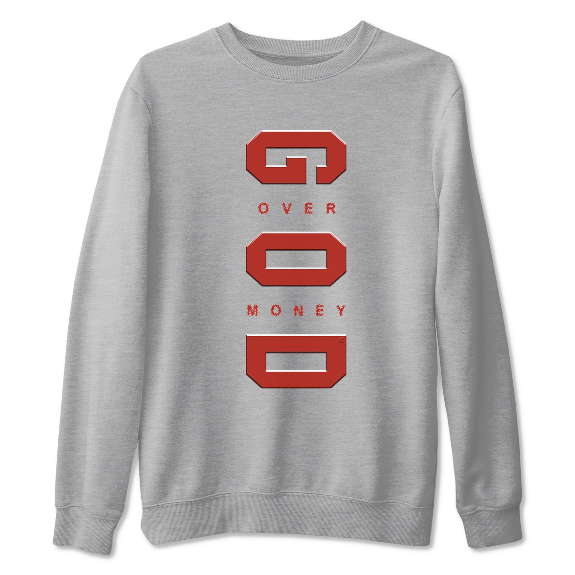 4s Brick By Brick best t shirts to wear with jordans God Over Money sneaker match tees Nigel Sylvester x Air Jordan 4 Brick by Brick match shoes to clothes SNRT Sneaker Tees unisex cotton Heather Grey 2 shirts