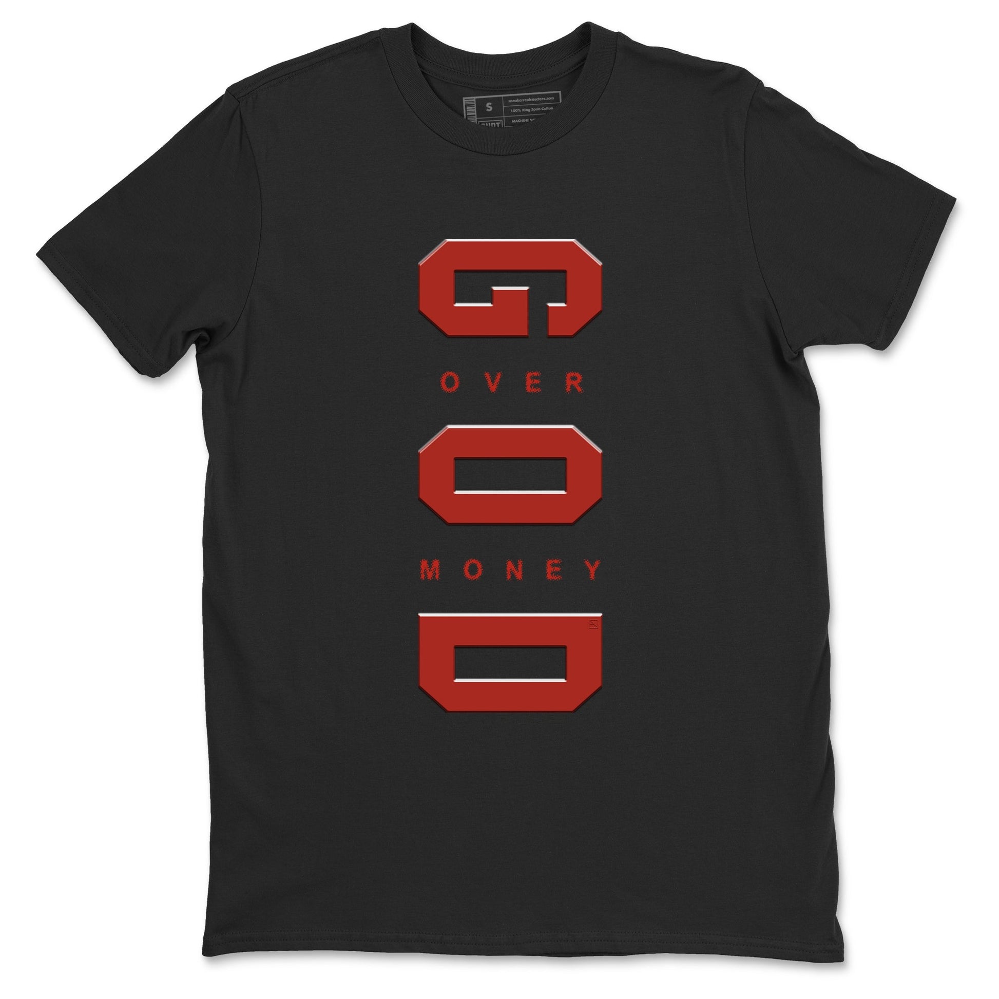 4s Brick By Brick best t shirts to wear with jordans God Over Money sneaker match tees Nigel Sylvester x Air Jordan 4 Brick by Brick match shoes to clothes SNRT Sneaker Tees unisex cotton Black 2 shirts
