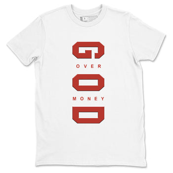 4s Brick By Brick best t shirts to wear with jordans God Over Money sneaker match tees Nigel Sylvester x Air Jordan 4 Brick by Brick match shoes to clothes SNRT Sneaker Tees unisex cotton White 2 shirts