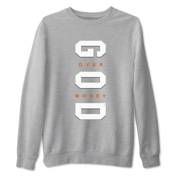 Air Max 1 OG '86 'Summit White and Cosmic Clay shirts to match jordans God Over Money sneaker match tees Air Max 1 Cosmic Clay match shoes to clothes SNRT Sneaker Tees unisex cotton Heather Grey 2 shirts