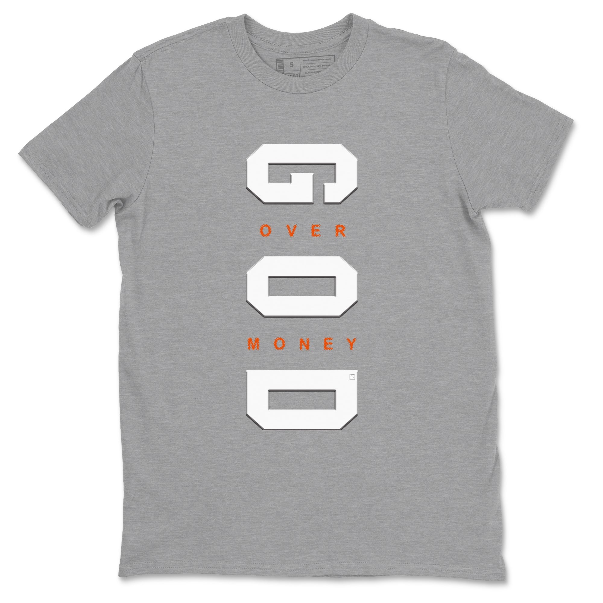 Air Max 1 OG '86 'Summit White and Cosmic Clay shirts to match jordans God Over Money sneaker match tees Air Max 1 Cosmic Clay match shoes to clothes SNRT Sneaker Tees unisex cotton Heather Grey 2 shirts
