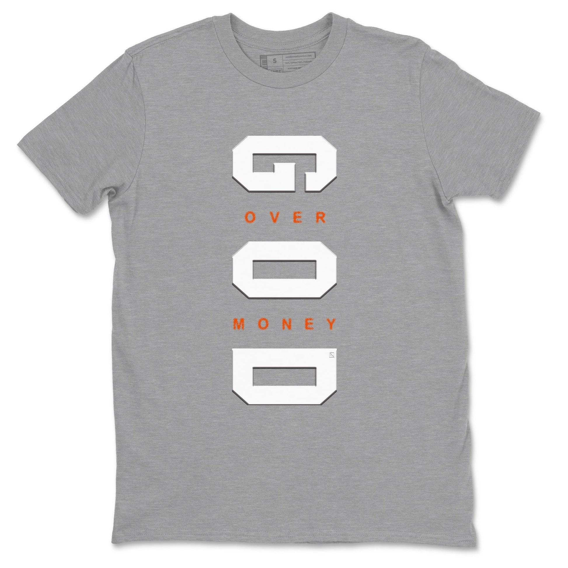 Air Max 1 OG '86 'Summit White and Cosmic Clay shirts to match jordans God Over Money sneaker match tees Air Max 1 Cosmic Clay match shoes to clothes SNRT Sneaker Tees unisex cotton Heather Grey 2 shirts