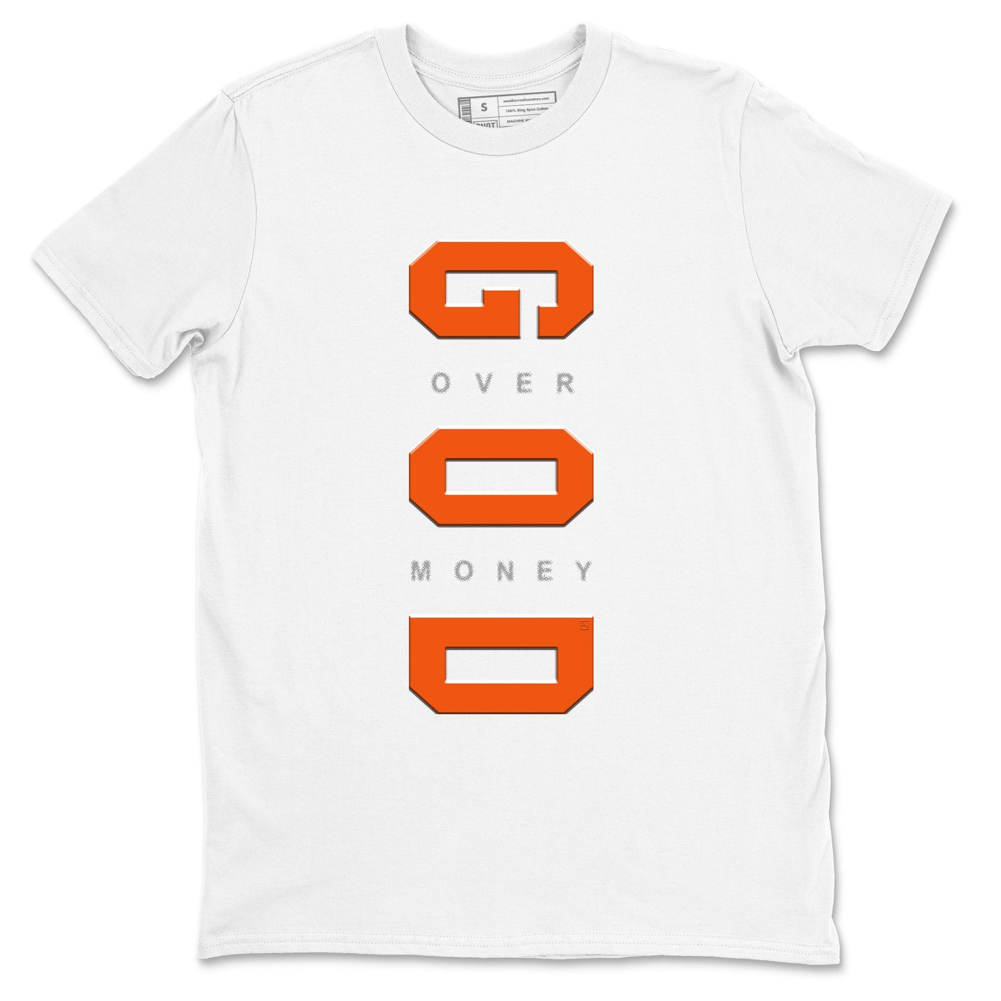 Air Max 1 OG '86 'Summit White and Cosmic Clay shirts to match jordans God Over Money sneaker match tees Air Max 1 Cosmic Clay match shoes to clothes SNRT Sneaker Tees unisex cotton White 2 shirts