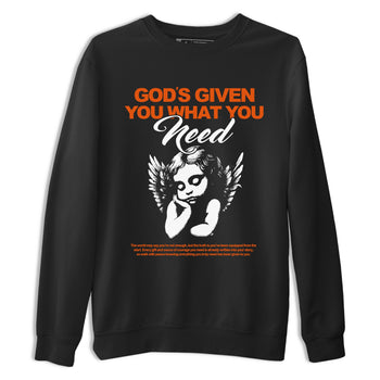 Sneaker match tees – Streetwear Graphic Tees Air Jordan 1 Shattered Backboard Sneakers – God's Given You What You Need Graphic Tee Black 2