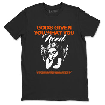 Sneaker match tees – Streetwear Graphic Tees Air Jordan 1 Shattered Backboard Sneakers – God's Given You What You Need Graphic Tee Black 2