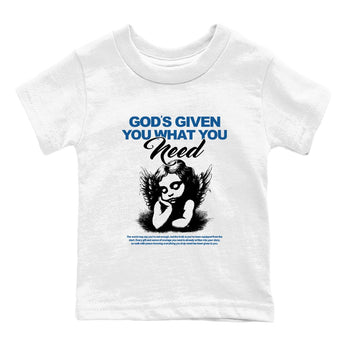 Sneaker match tees – Streetwear Graphic Tees Air Jordan 1 Travis Scott Fragment Sneakers – God's Given You What You Need Kids Craphic T-Shirt White 2
