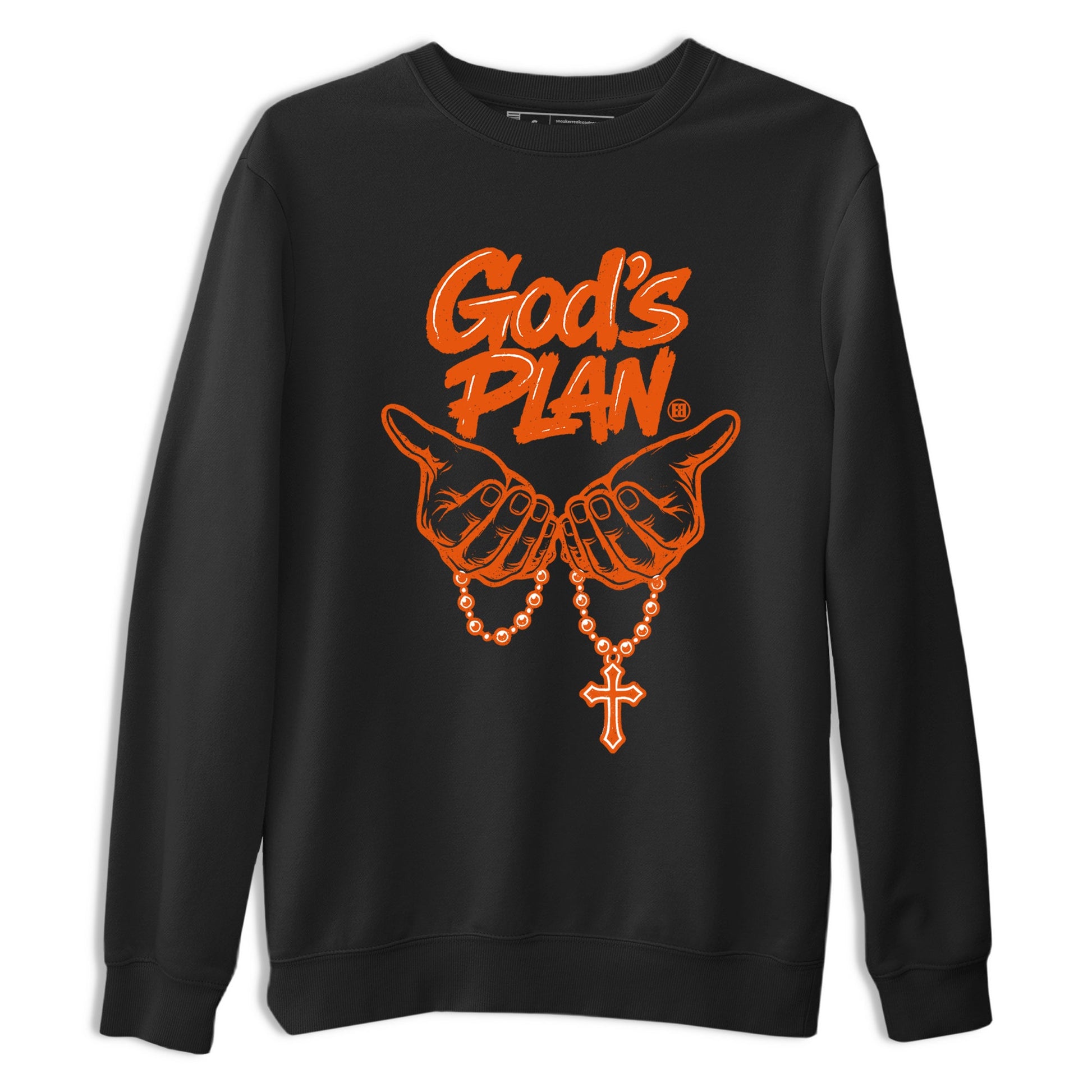Sneaker match tees – Streetwear Graphic Tees Air Jordan 1 Shattered Backboard Sneakers – God's Plan Graphic Tee Black 2