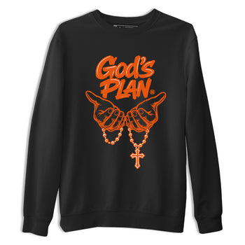 Sneaker match tees – Streetwear Graphic Tees Air Jordan 1 Shattered Backboard Sneakers – God's Plan Graphic Tee Black 2