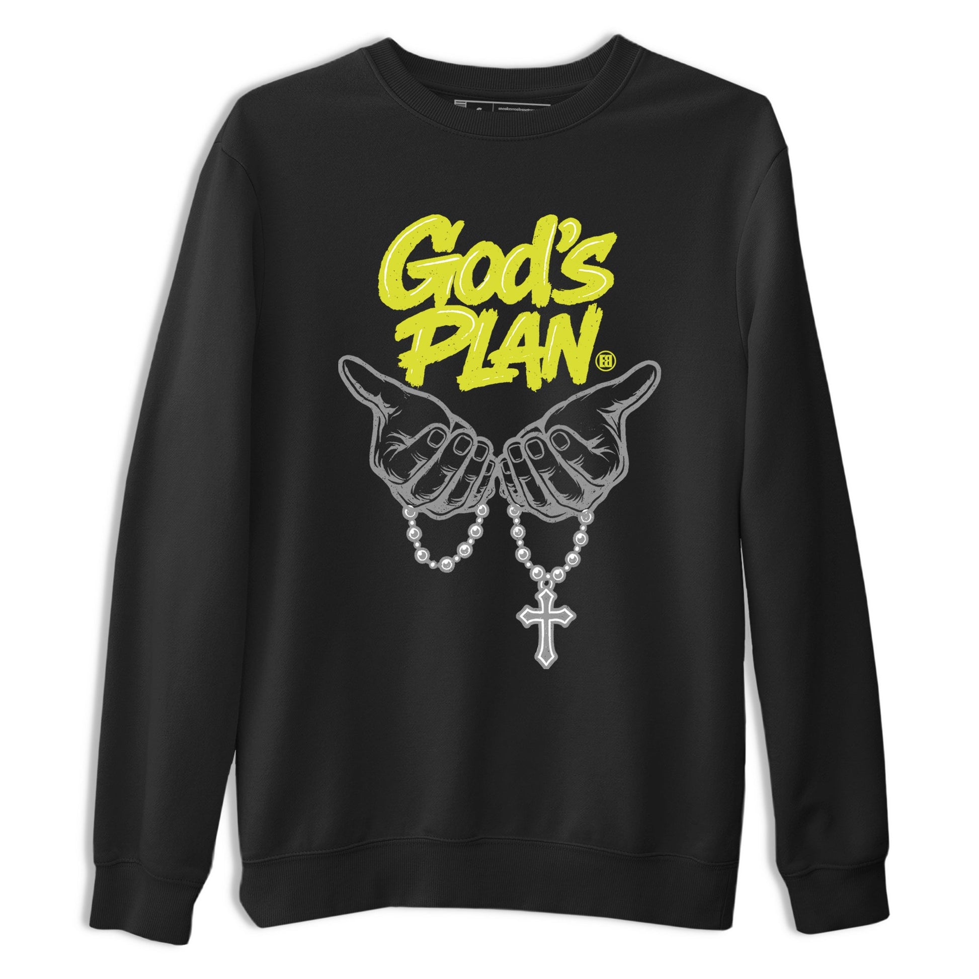 God's Plan sneaker match t-shirt styled to complete your fit with the Air Max 90 Cyber sneakers, shown in Black 2.