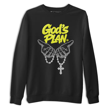 God's Plan sneaker match t-shirt styled to complete your fit with the Air Max 90 Cyber sneakers, shown in Black 2.