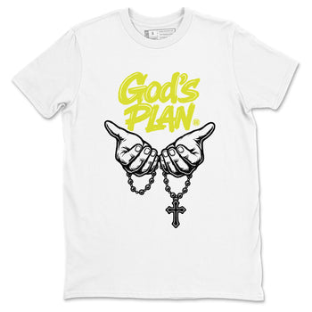 God's Plan sneaker match t-shirt styled to complete your fit with the Air Max 90 Cyber sneakers, shown in White 2.