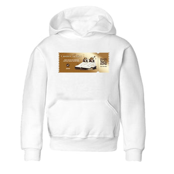 5s Golden Ticket shirts to match jordans  Golden Ticket shirts to match jordans Air Jordan 5 Golden Ticket match shoes to clothes SNRT Sneaker Tees Youth Baby White 2 tee