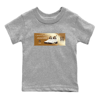 5s Golden Ticket shirts to match jordans  Golden Ticket shirts to match jordans Air Jordan 5 Golden Ticket match shoes to clothes SNRT Sneaker Tees Youth Baby Heather Grey 2 tee