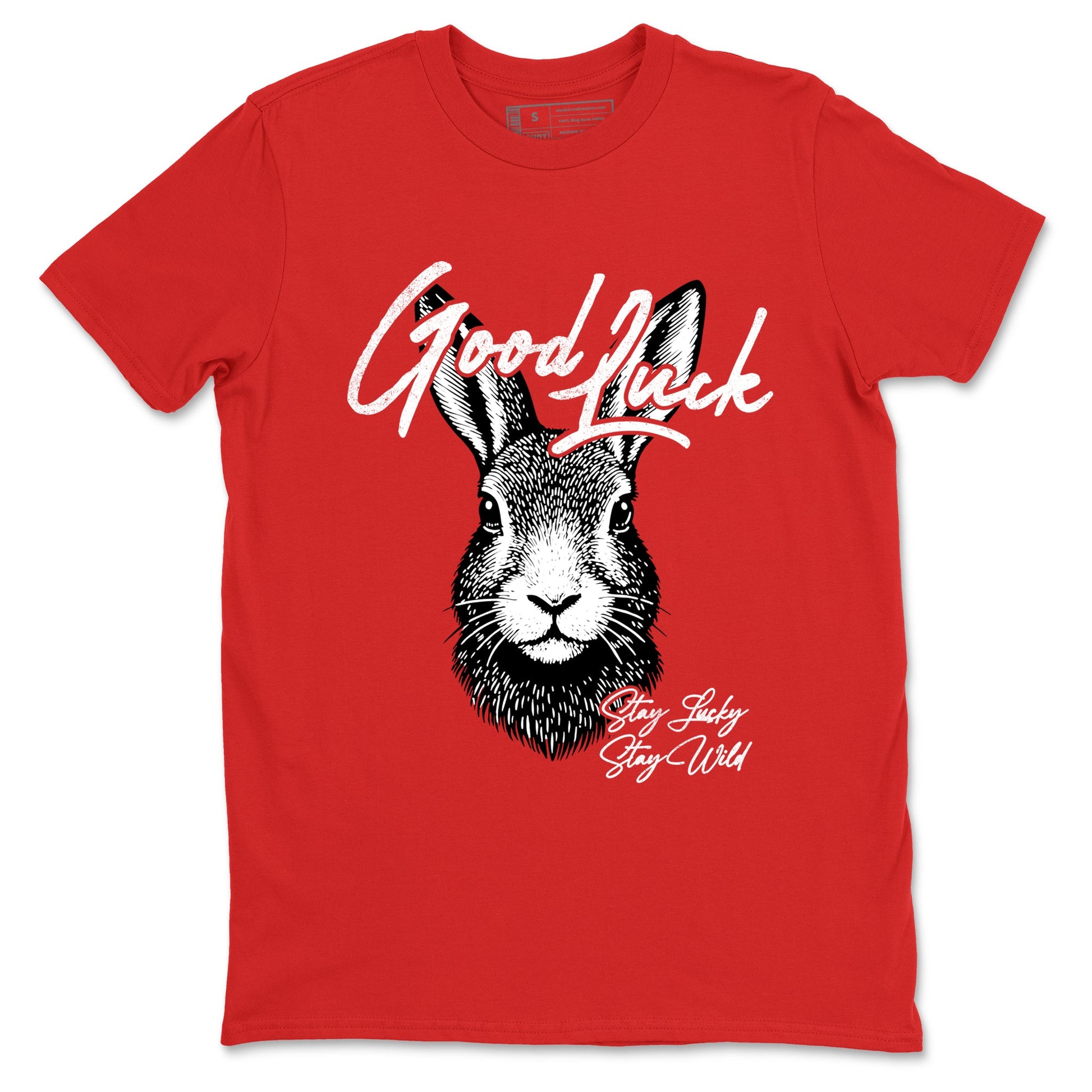 Best Sneakerfit graphic tee – Sneaker Tees To Match Air Jordan 1 Low Chicago Sneakers – Good Luck Tee Red 2
