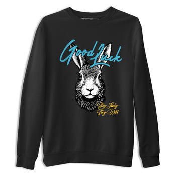 Sneaker match tees – Sneaker Tees To Match Air Jordan 11 Gamma Shoes – Good Luck Tee Black 2