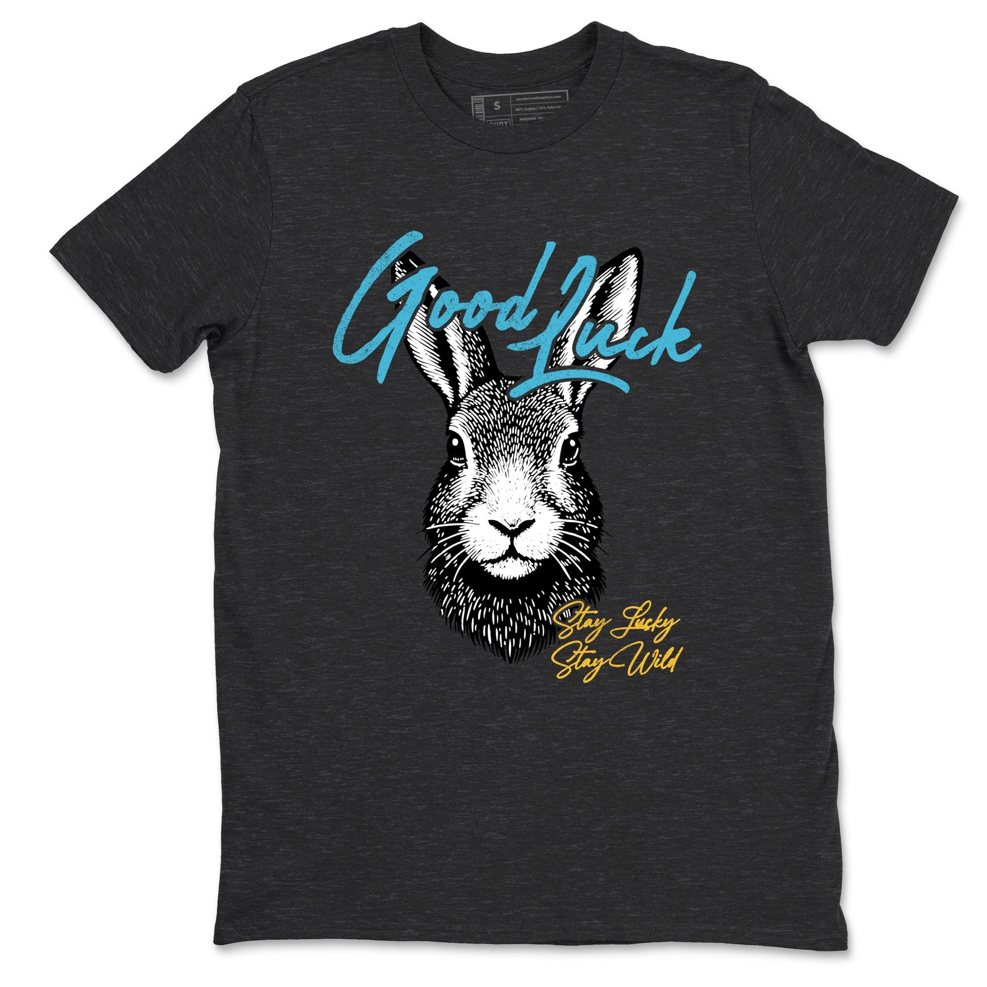 Sneaker match tees – Sneaker Tees To Match Air Jordan 11 Gamma Shoes – Good Luck Tee Charcoal Heather 2