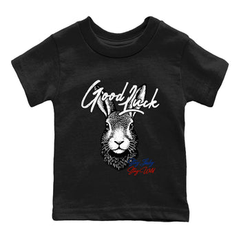 Best Sneakerfit graphic tee – Sneaker Tees To Match Air Jordan 11 Rare Air Sneakers – Good Luck Kids T-Shirt Black 2