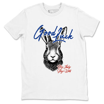 Best Sneakerfit graphic tee – Sneaker Tees To Match Air Jordan 11 Rare Air Sneakers – Good Luck Tee White 2
