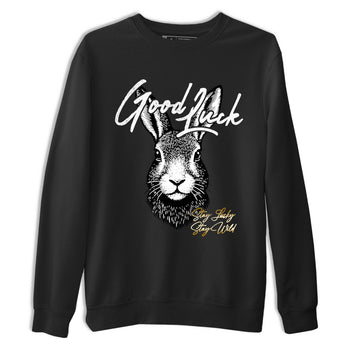 Best Sneakerfit graphic tee – Sneaker Tees To Match Air Jordan 12 Taxi Sneakers – Good Luck Tee Black 2