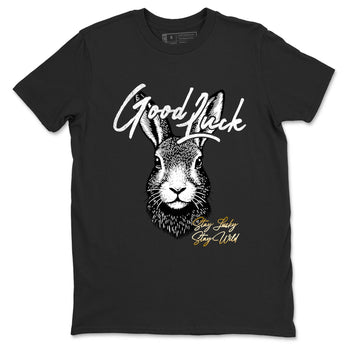 Best Sneakerfit graphic tee – Sneaker Tees To Match Air Jordan 12 Taxi Sneakers – Good Luck Tee Black 2