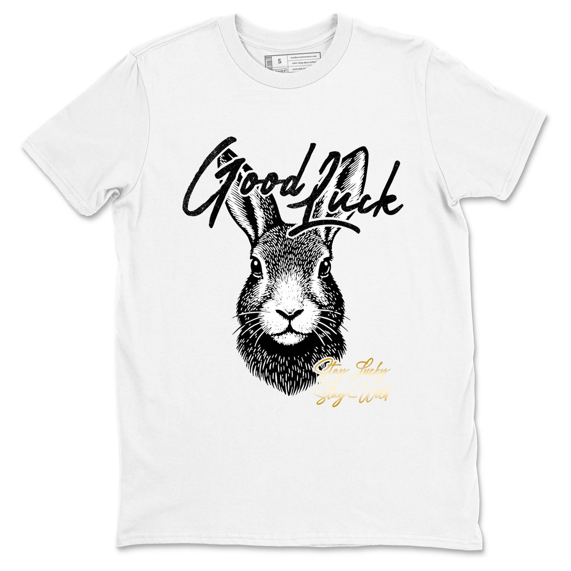 Best Sneakerfit graphic tee – Sneaker Tees To Match Air Jordan 12 Taxi Sneakers – Good Luck Tee White 2