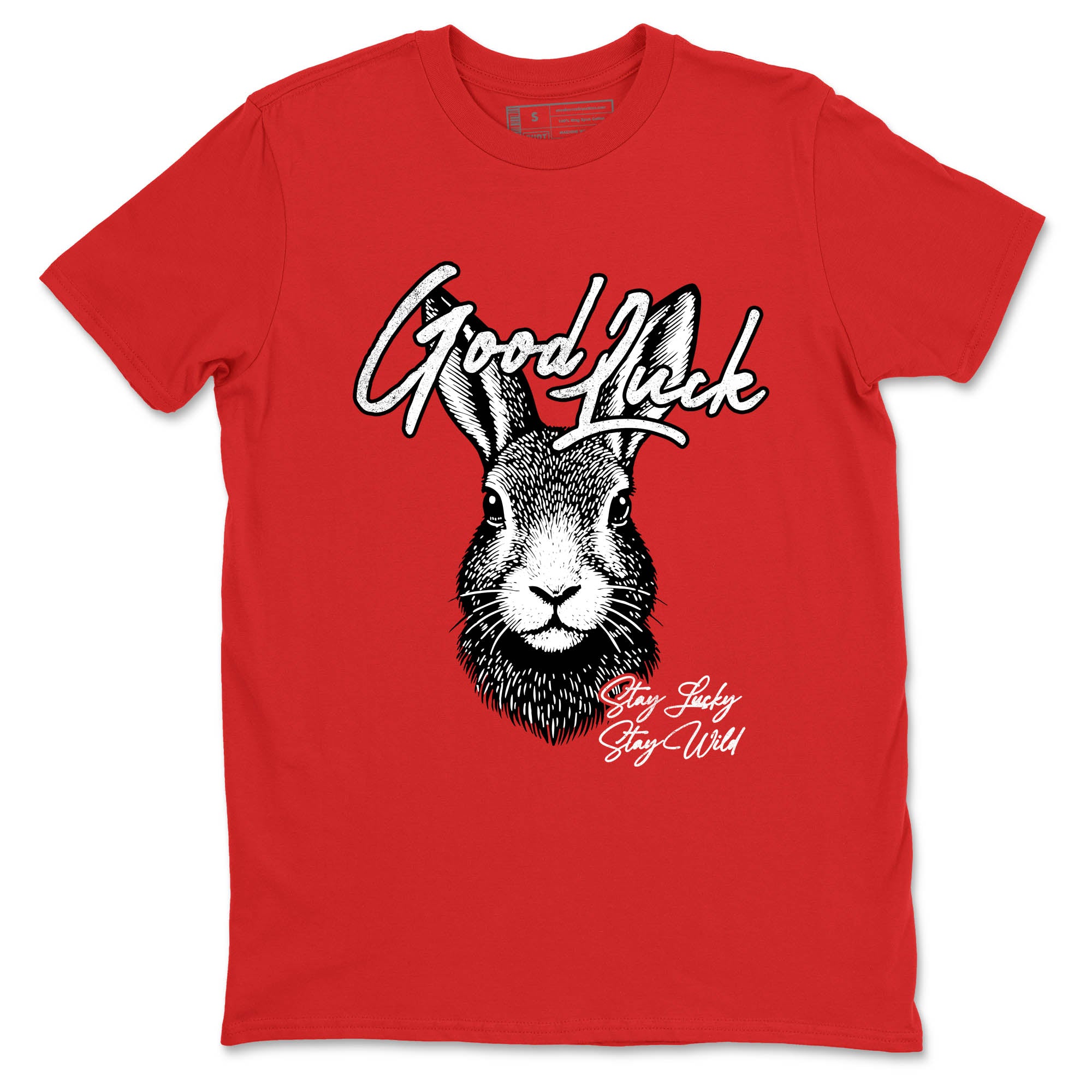 Good Luck SNRT Sneaker Tees - Air Jordan 8 Bunny - SNRT Sneaker T-shirts